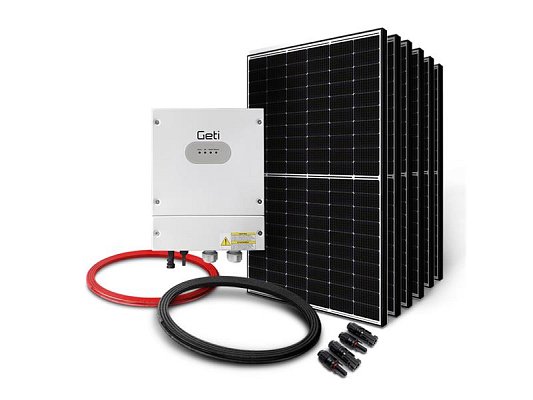Sada pro Fotovoltaický ohřev vody GETI GWH01 2490W 6x PV Ja Solar
