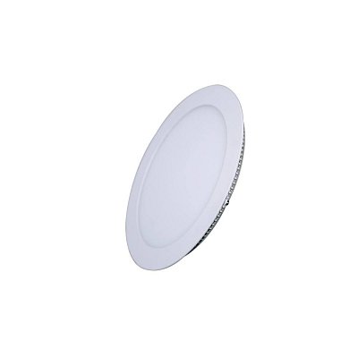 LED mini panel, podhledový 230VAC, 6W, 400lm, tenký, kulatý, bílý