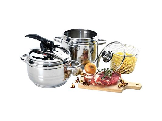 Hrnec tlakový ORION Profi Duo 5l+3,5l