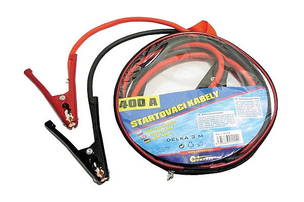 Kabely startovací 400A 3m COMPASS 01114 100% měď