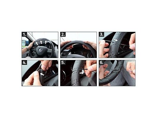 Potah volantu COMPASS 06425 omotávací