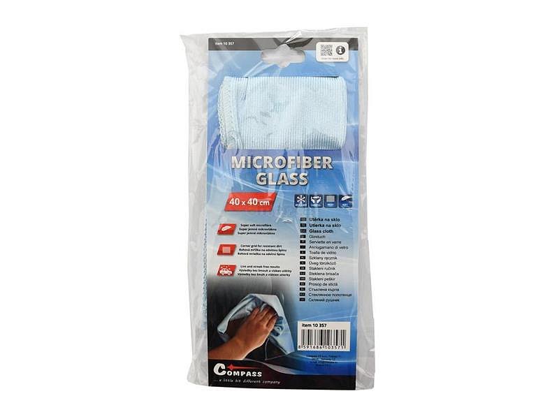 Mycí utěrka na sklo MICROFIBER KENCO 40x40cm