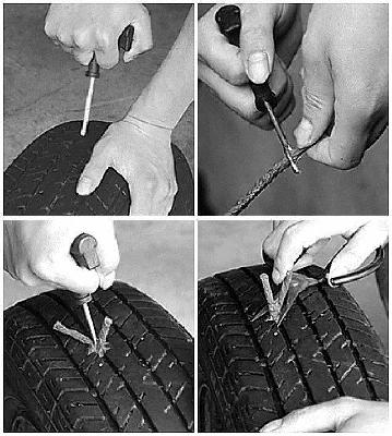 Sada na opravu defektu pneumatiky COMPASS