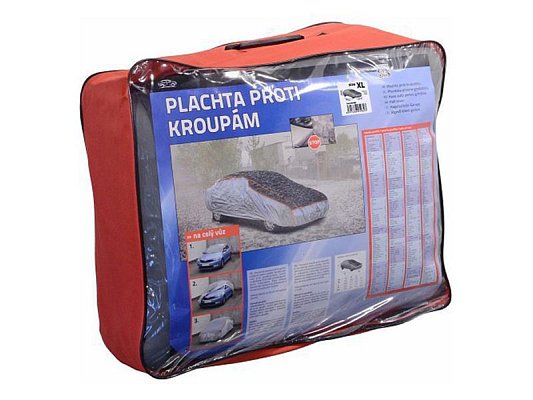 Plachta na auto ochranná, proti kroupám XL 530×177×119cm