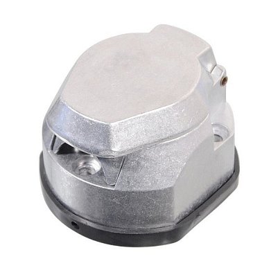 Zásuvka tažného zařízení 7 pólů COMPASS 07451 Alu
