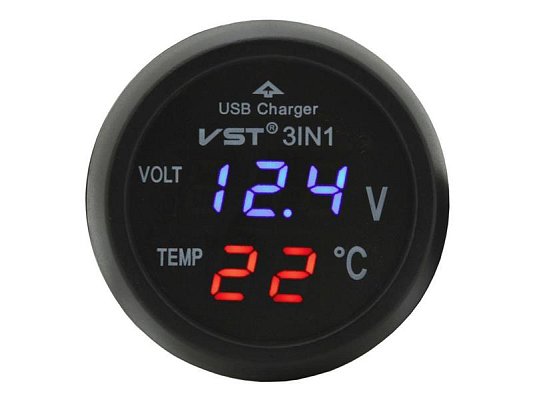 Adaptér COMPASS 07427 USB 12V/24V