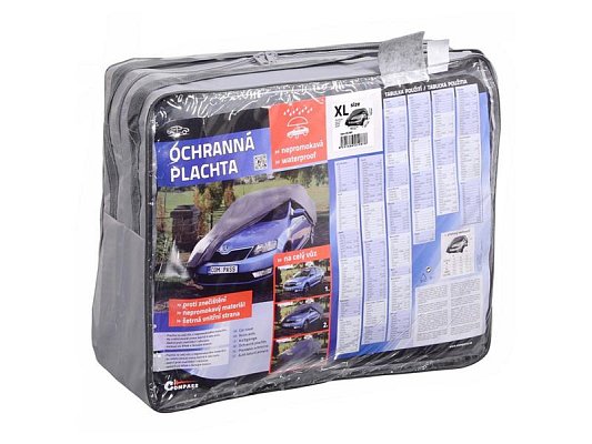 Plachta ochranná na auto COMPASS 05987 Full vel.XL