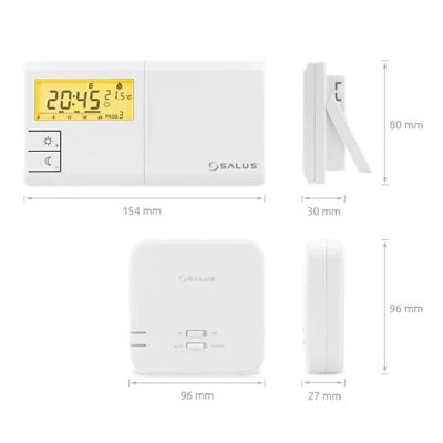 Termostat SALUS 091FLRFV2 bezdrátový