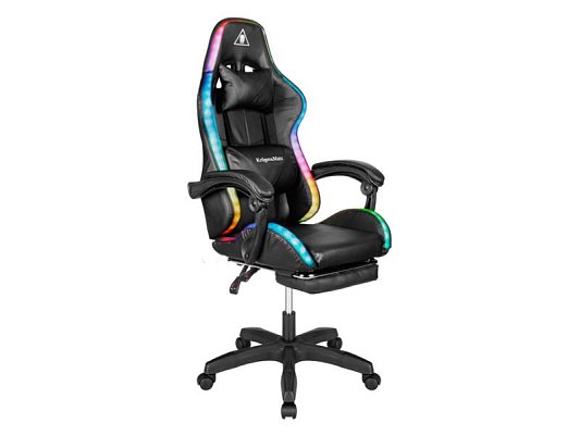 Křeslo herní KRUGER & MATZ GX-150 Warrior RGB černé
