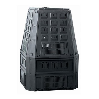 Kompostér zahradní EVOGREEN 850l černý