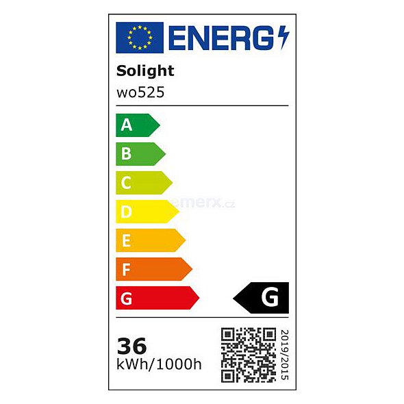 Svítidlo zářivkové SOLIGHT WO525 36W