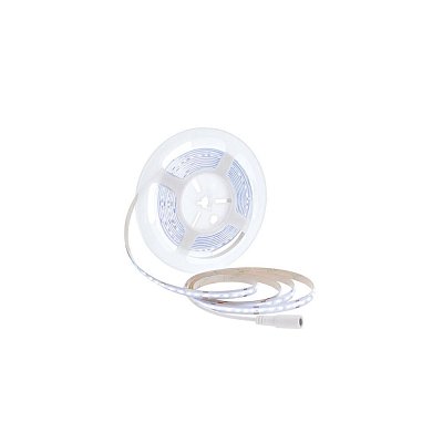 Solight LED COB pásek, sada s adaptérem, vypínač, 5m, 8W/m, 800lm/m, studená bílá