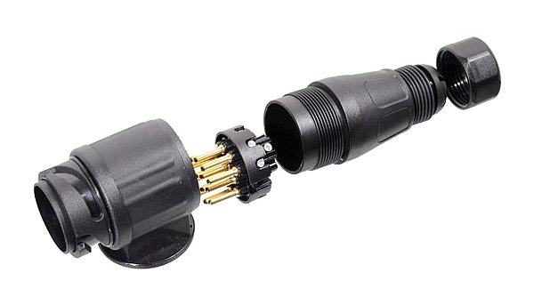 Zástrčka tažného zařízení 13 pólů COMPASS 07446