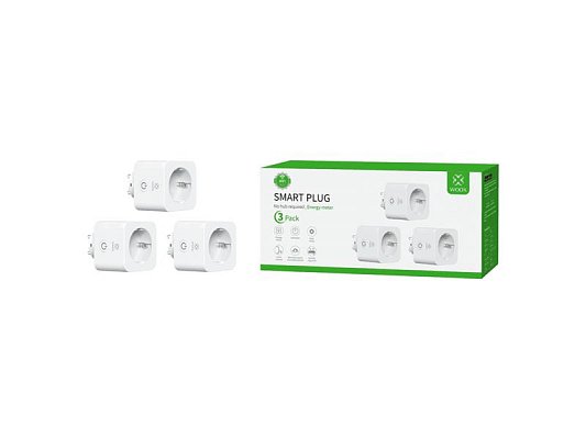 Smart sada zásuvek WOOX R6113/3pack WiFi Tuya