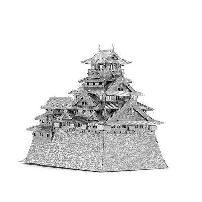 Stavebnice 3D kovového modelu Osaka Castle