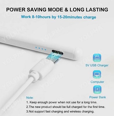 Stylus pro iOS/Windows/Android Pink