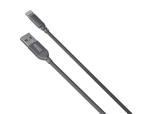 Kabel YENKEE YCU 611 GY USB/Lightning 1m Grey