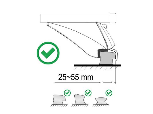 Příčníky COMPASS Alu-Integral TÜV 02315