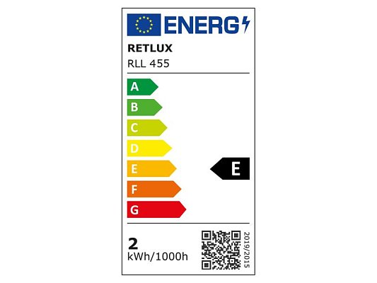 Žárovka LED G9 2,2W bílá teplá RETLUX RLL 455