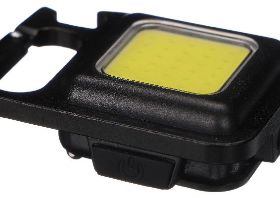 Svítilna multifunkční na klíče s magnetem LAMP KEY 4, 500 lm, COB LED, USB SIXTOL