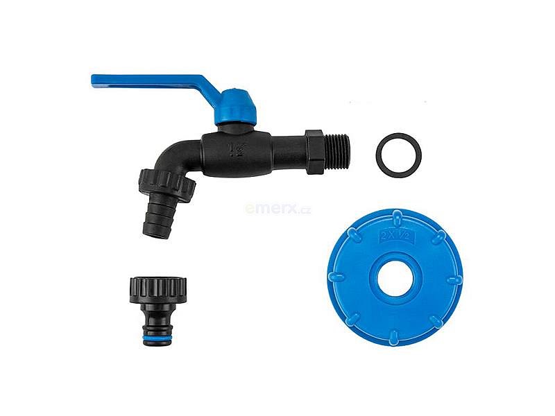 Ventil zahradní BRADAS S60x6 5/8" 1x výstup 3/4''
