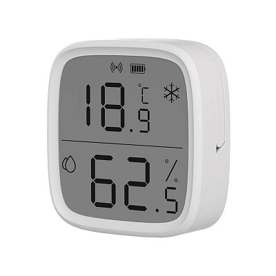 Chytrý senzor, eWeLink, Tuya, Smartlife, 3V, bílý, display