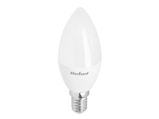 Žárovka LED E14 7W REBEL bílá přírodní ZAR0554