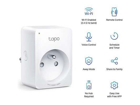 Smart zásuvka TP-LINK Tapo P110 WiFi