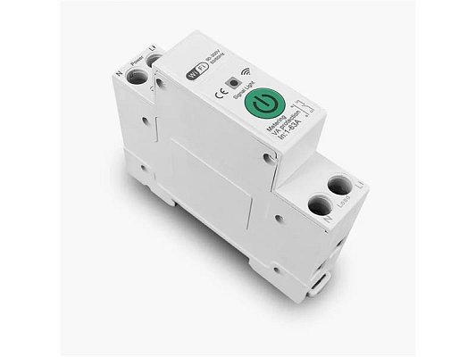 Smart elektronický jistič IMMAX NEO 07574L 1-63A WiFi Tuya