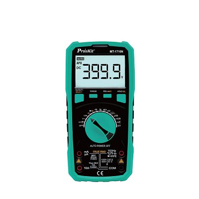 Univerzální multimetr s automatickým rozsahem, DC 1000V/10A, AC 750V/10A, 40MOhm