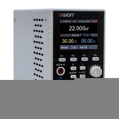 Laboratorní zdroj 0-60V/10A, 300W, 2,8'' LCD / 41/2 digit, 10A, měření kapacity