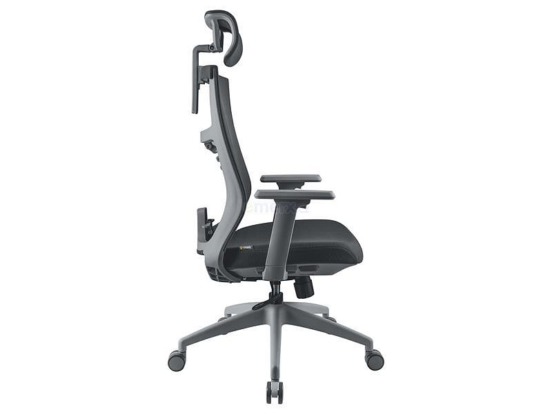 Židle kancelářská YENKEE YGC 500GY Fishbone Grey