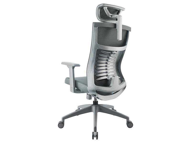 Židle kancelářská YENKEE YGC 500GY Fishbone Grey