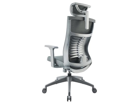 Židle kancelářská YENKEE YGC 500GY Fishbone Grey
