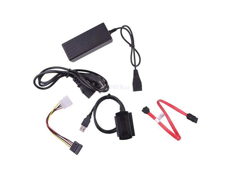 Redukce USB na IDE 2,5 "a 3,5" + S-ATA