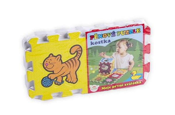 Dětské puzzle TEDDIES Moje první zvířátka 6ks