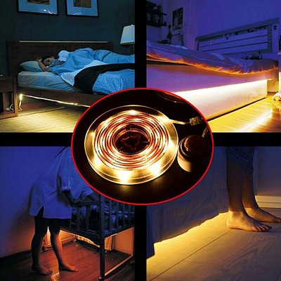 LED světelný pás s pohybovým senzorem SOLIGHT WM56 1m