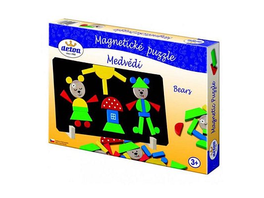Dětské magnetické puzzle DETOA Medvědi