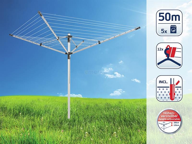 Sušák na prádlo LEIFHEIT LinoPush 500 85360