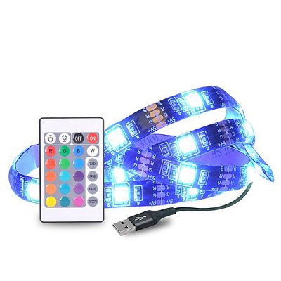 LED pásek pro TV RGB SOLIGHT WM504 RGB 2x50cm
