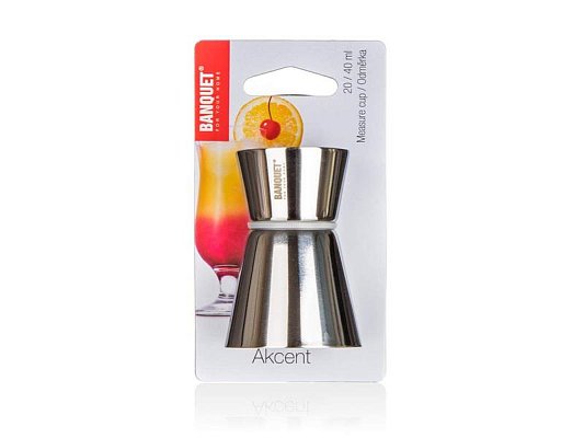 Barová odměrka BANQUET Akcent 20/40ml