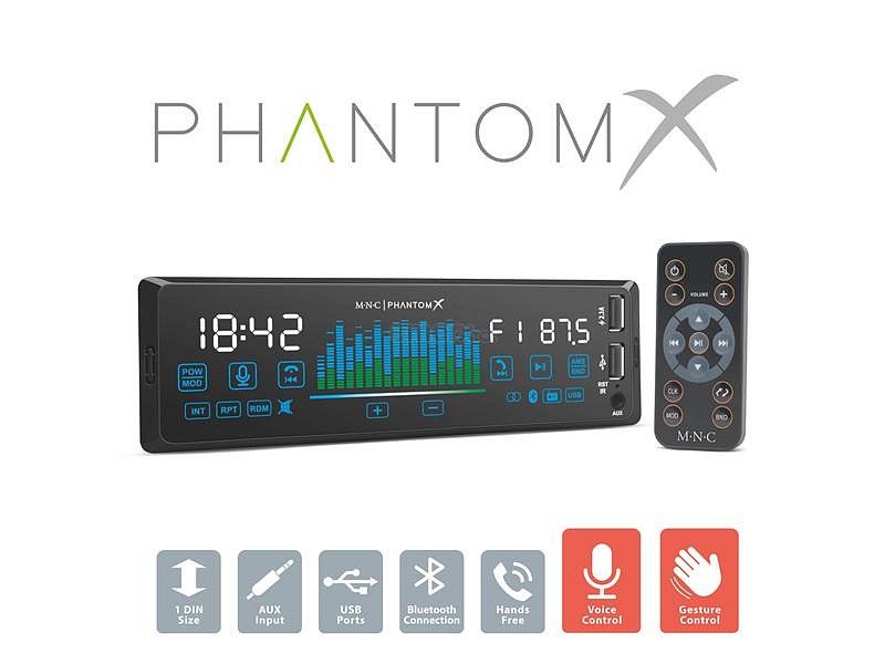 Autorádio MNC PhantomX 39752