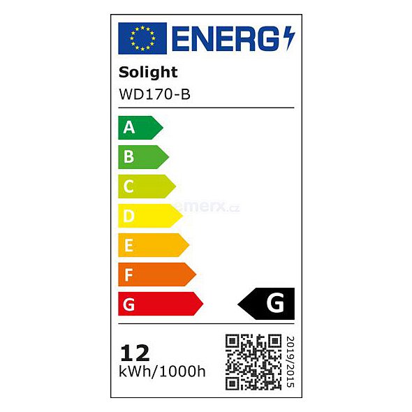 LED panel SOLIGHT WD170-B 12W