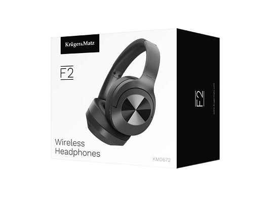 Sluchátka Bluetooth KRUGER & MATZ F2 Black