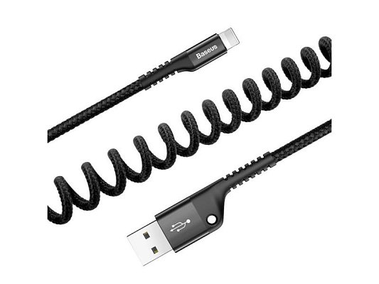 Kabel BASEUS CALSR-01 Lightning 1m Black