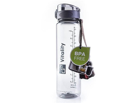 Láhev na vodu G21 1000ml Grey