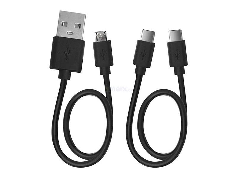 PowerBank EMOS BetaQ 20, 20 000 mAh, 22,5 W, černá