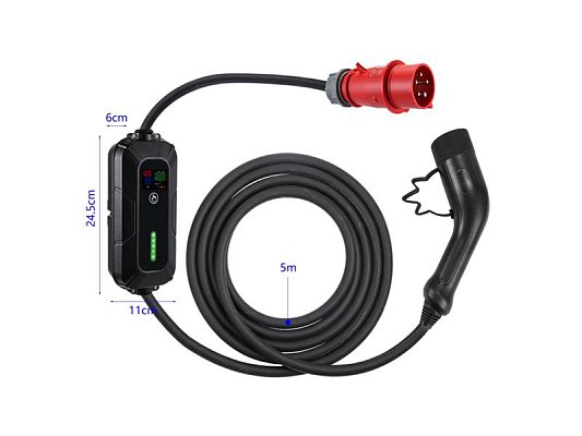 Nabíjecí stanice IMMAX EV/PHEV AC Type 2 22kW cestovní