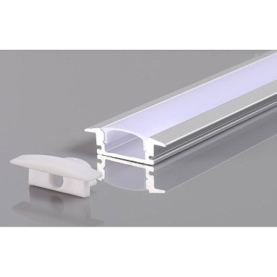 Hliníkový profil s difuzorem pro LED pásky