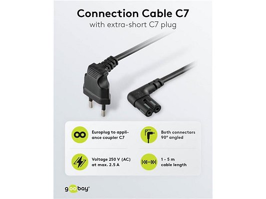 Kabel napájecí GOOBAY 73021 5m